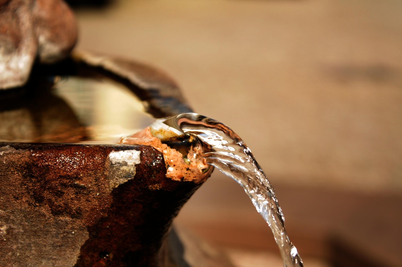 Fountain, water jet, partial view — Atomic Wallet: Your Gateway to Effortless Crypto Management