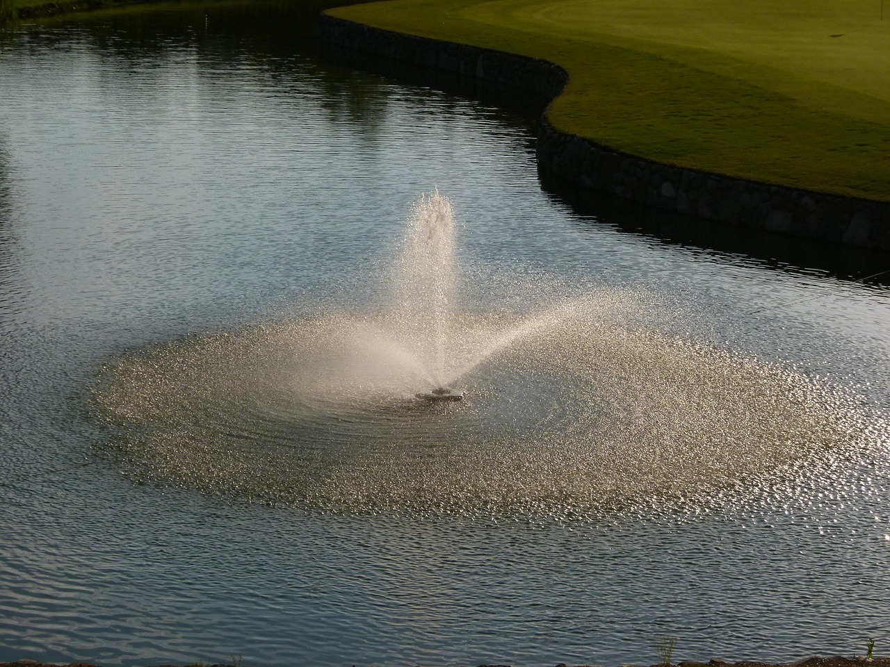 Fountain, water feature, illuminated — Maximize Your Crypto Gains with Raydium Exchange