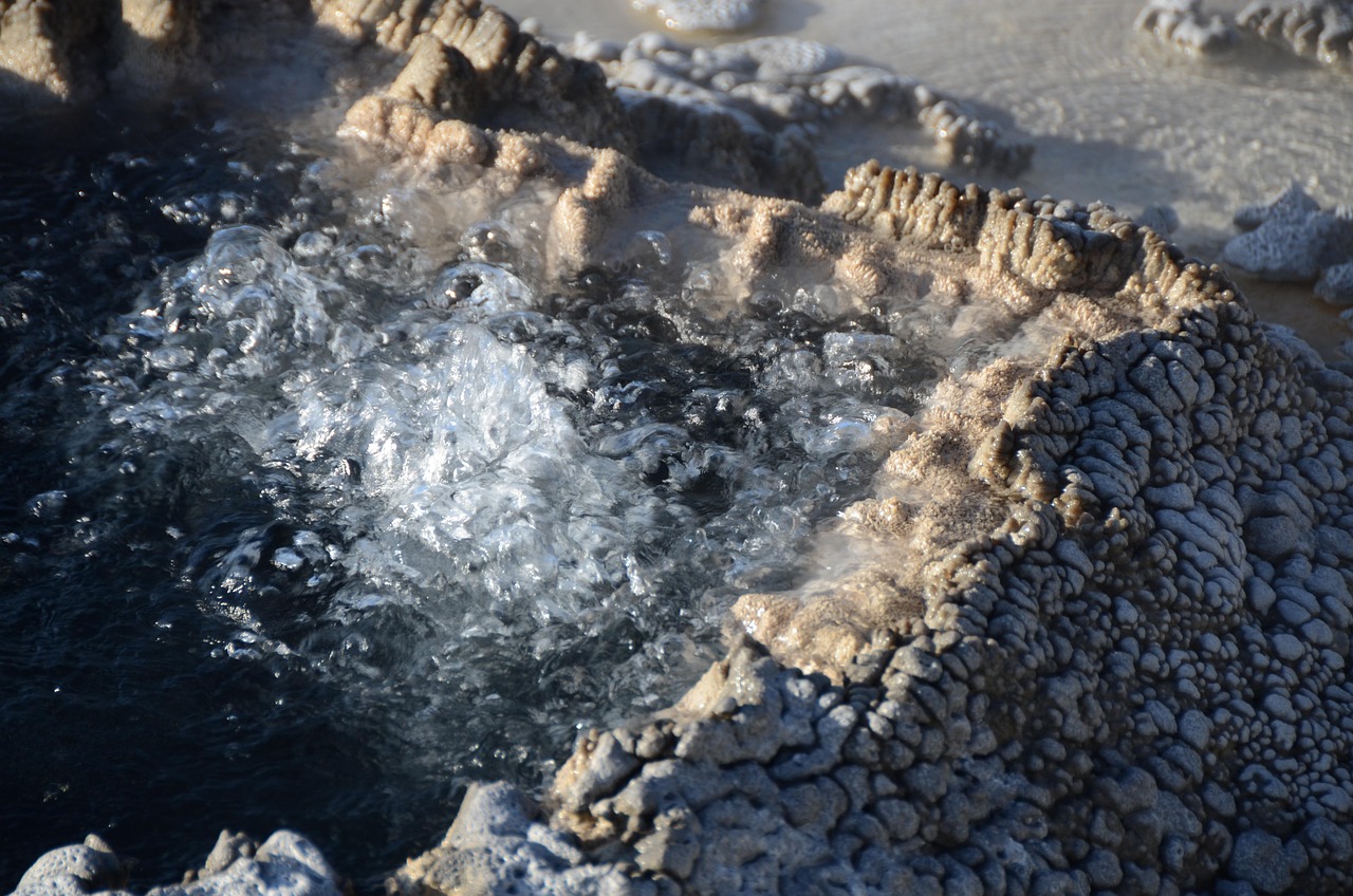 Boiling water, hot pool, spring — Unlock Your Crypto Potential with Atomic Wallet